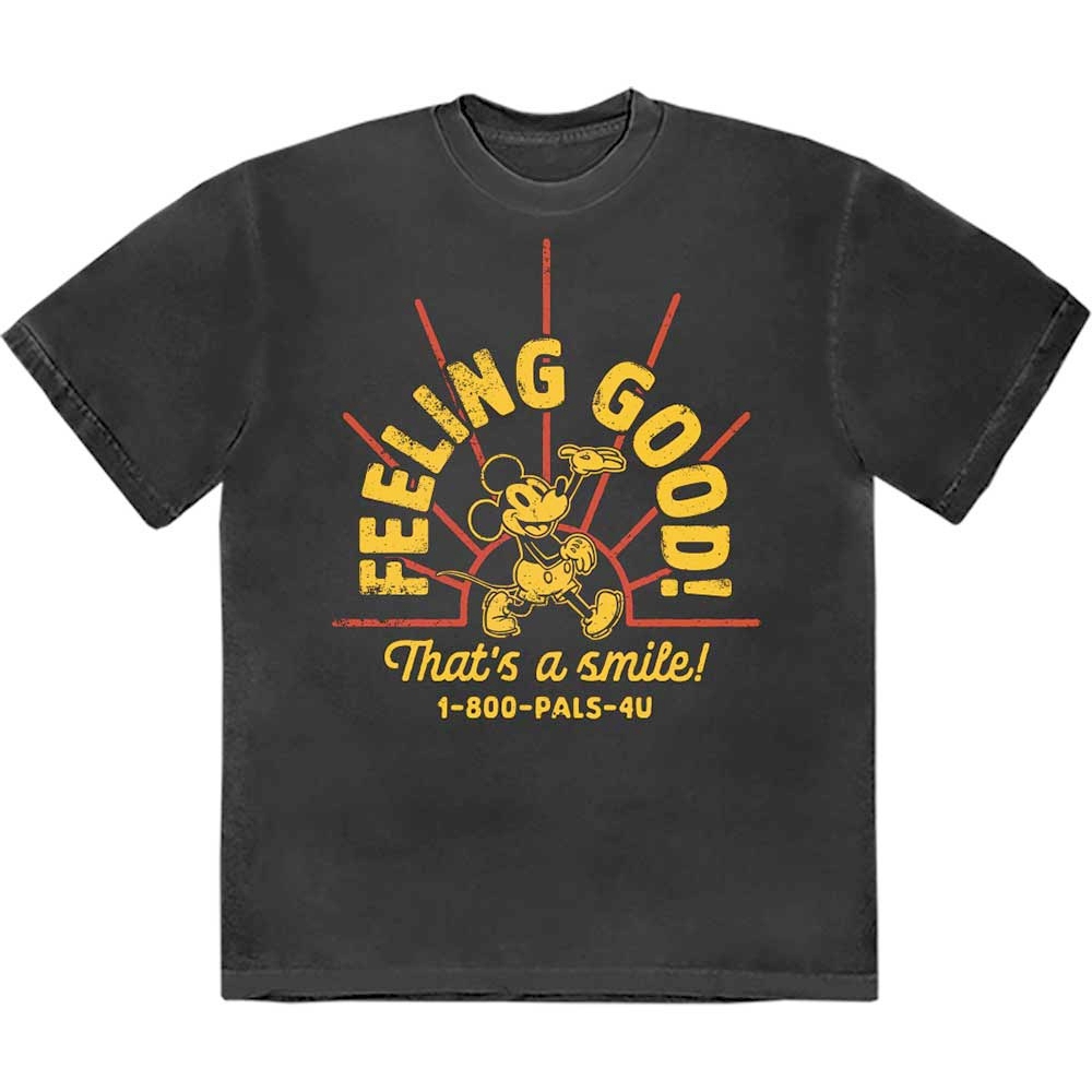 Disney Mickey Mouse - Feeling Good Tshirt Homme - Noir
